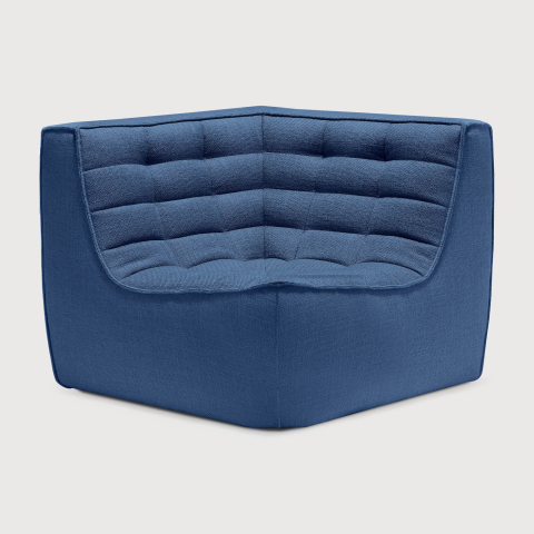 Tapicerowany element narożny N701 Blue Ethnicraft