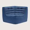 Tapicerowany element narożny N701 Blue Ethnicraft