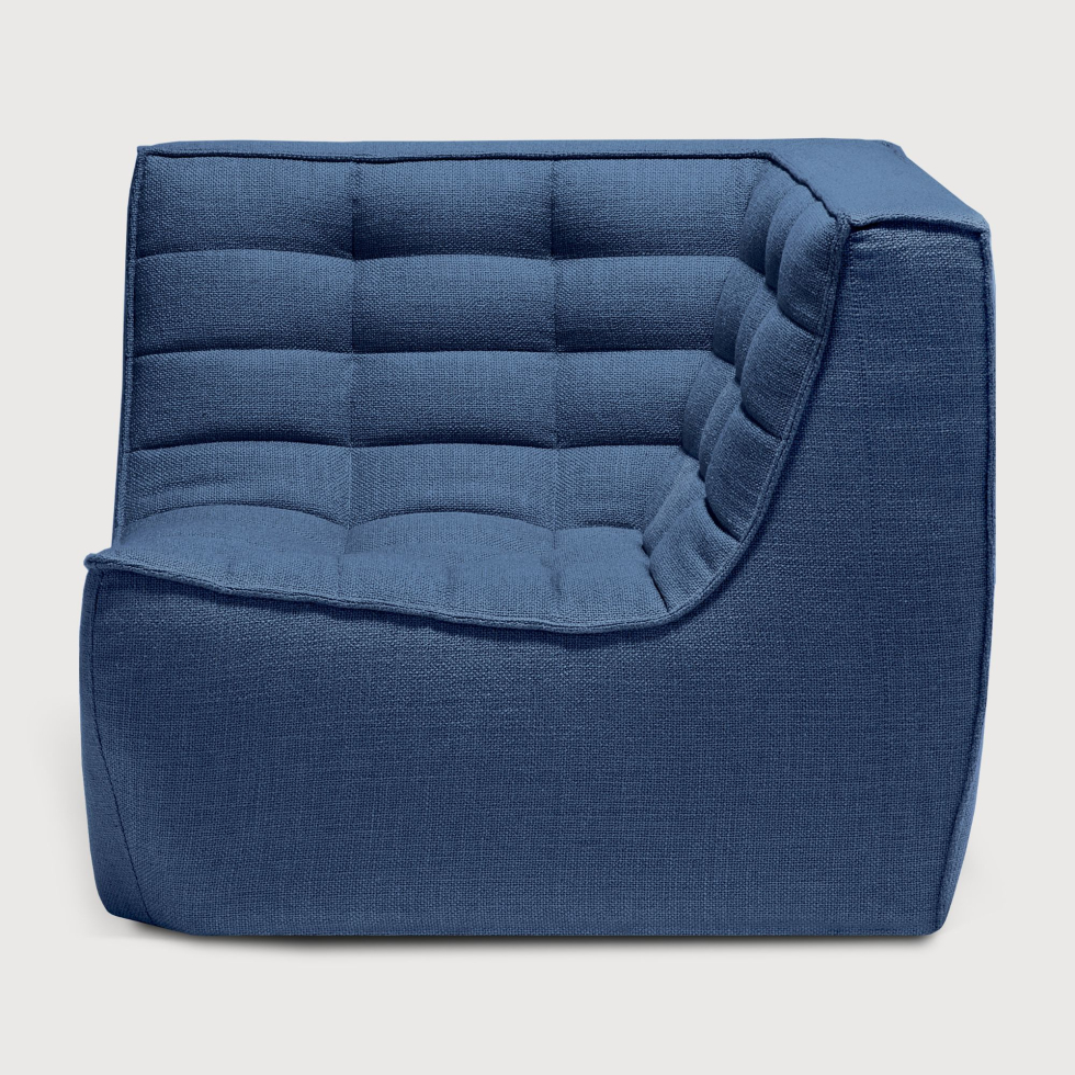 Tapicerowany element narożny N701 Blue Ethnicraft