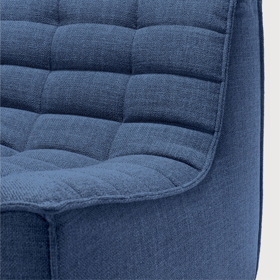 Tapicerowany element narożny N701 Blue Ethnicraft