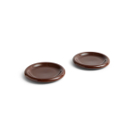 Zestaw 2 talerzy Barro Burgundy