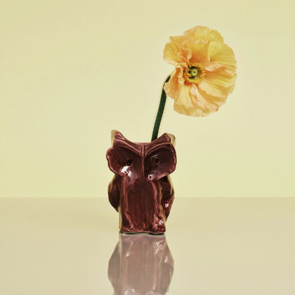 Wazon Owl XS Aubergine