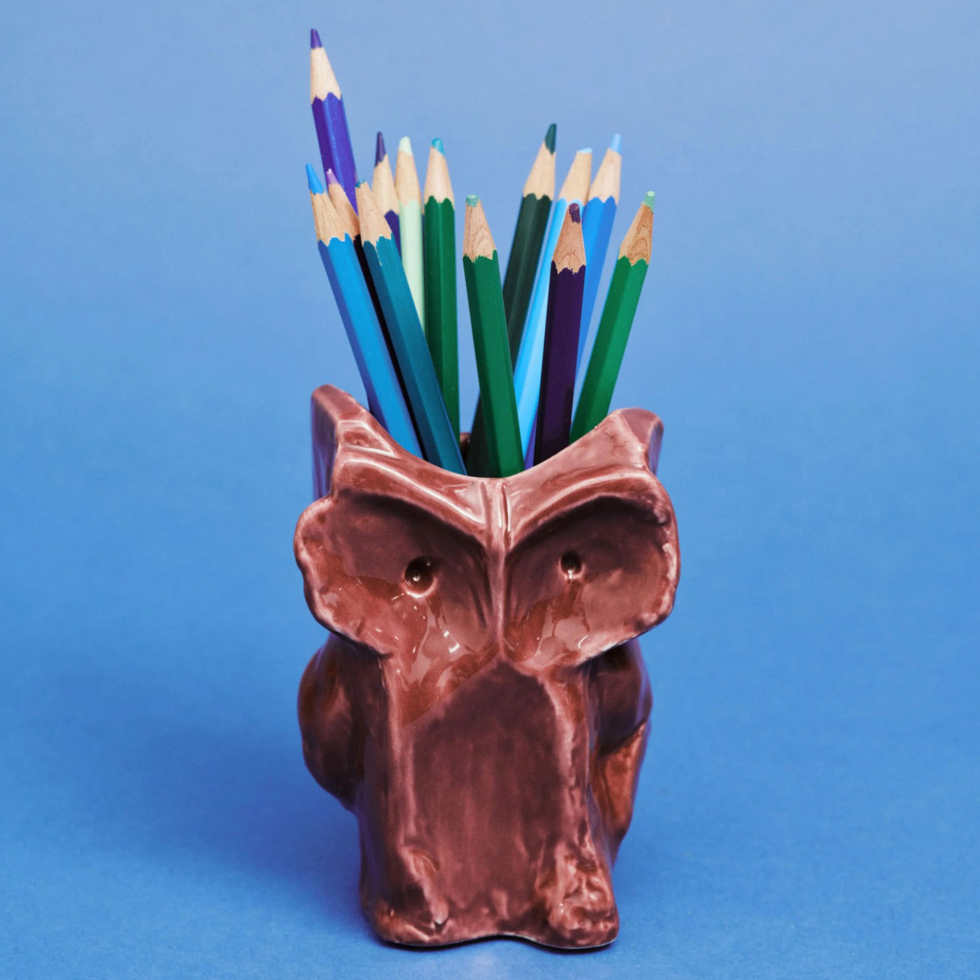 Wazon Owl XS Aubergine