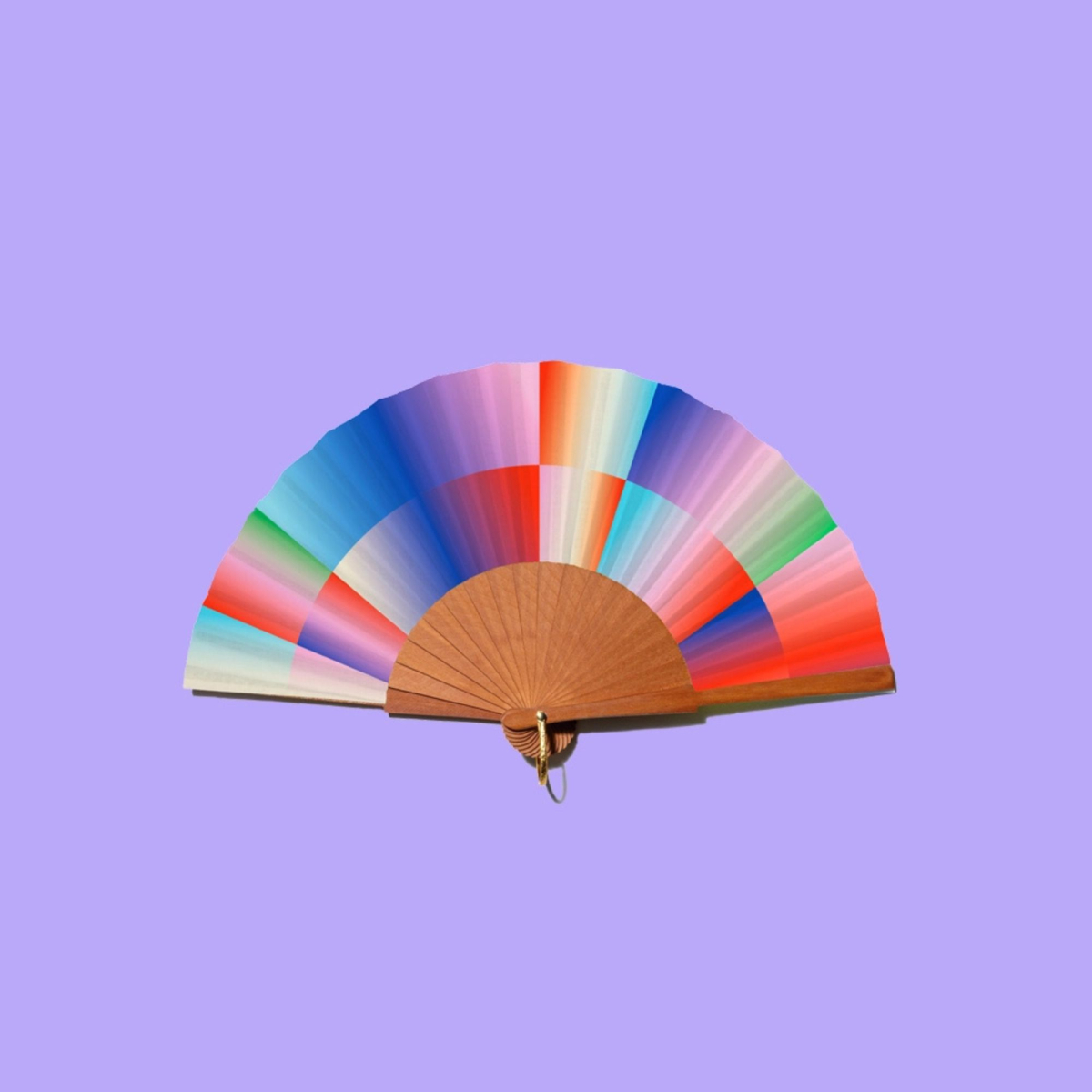 Wachlarz Mini Rainbow Spin
