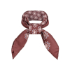 Apaszka jedwabna Chestnust Brown