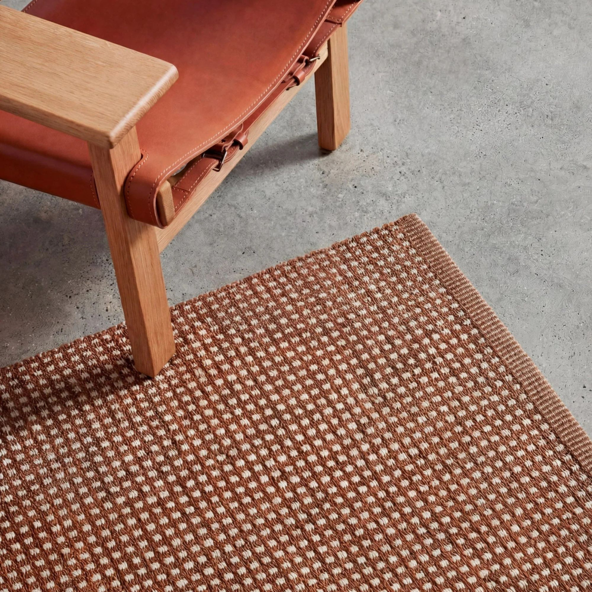 Dywan Dot Icon 781 burnt terracotta