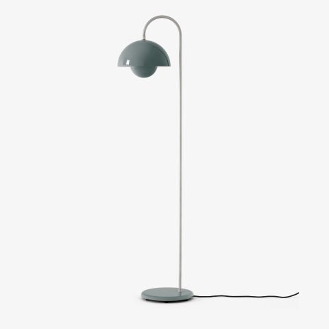 Lampa podłgowa Flowerpot VP12 Stone Blue
