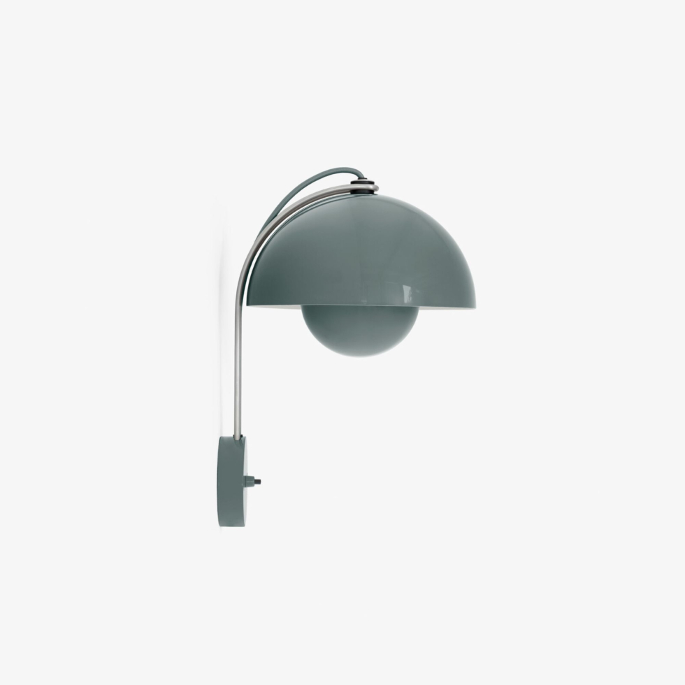 Lampa ścienna Flowerpot VP8 Stone Blue