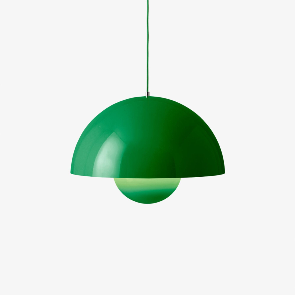 Lampa wisząca Flowerpot VP2 Signal Green