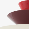 Lampa wisząca Gio LN15 Vermilion Red, Dark Burgundy & Ecru White &Tradition
