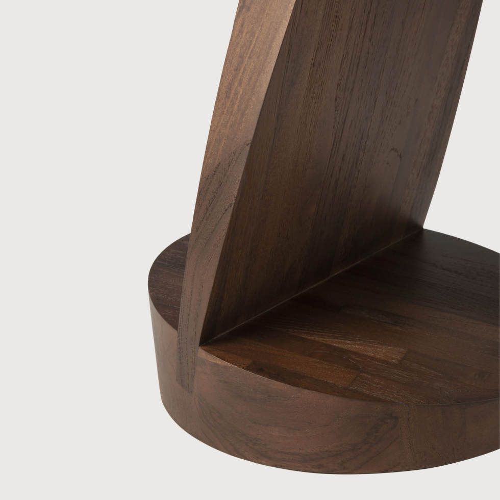 Stolik Oblic Teak brown