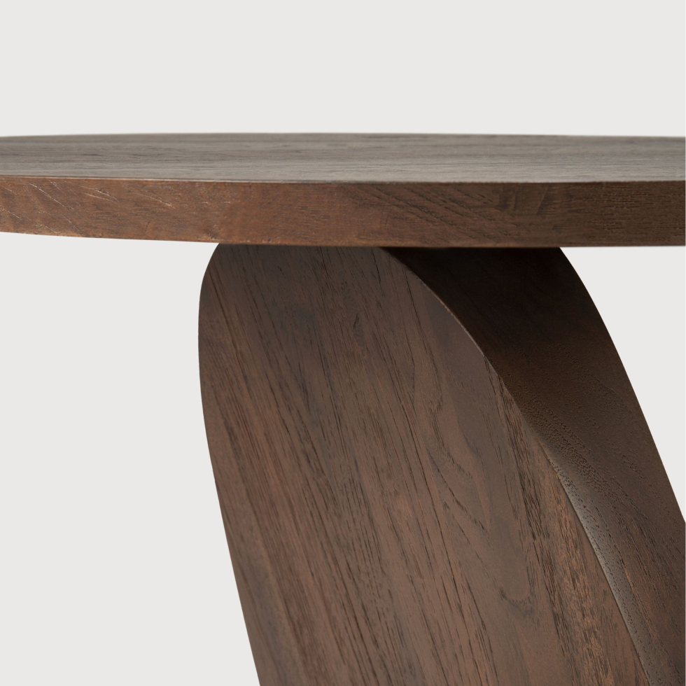 Stolik Oblic Teak brown