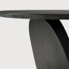 Stolik Oblic Teak black
