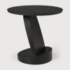 Stolik Oblic Teak black