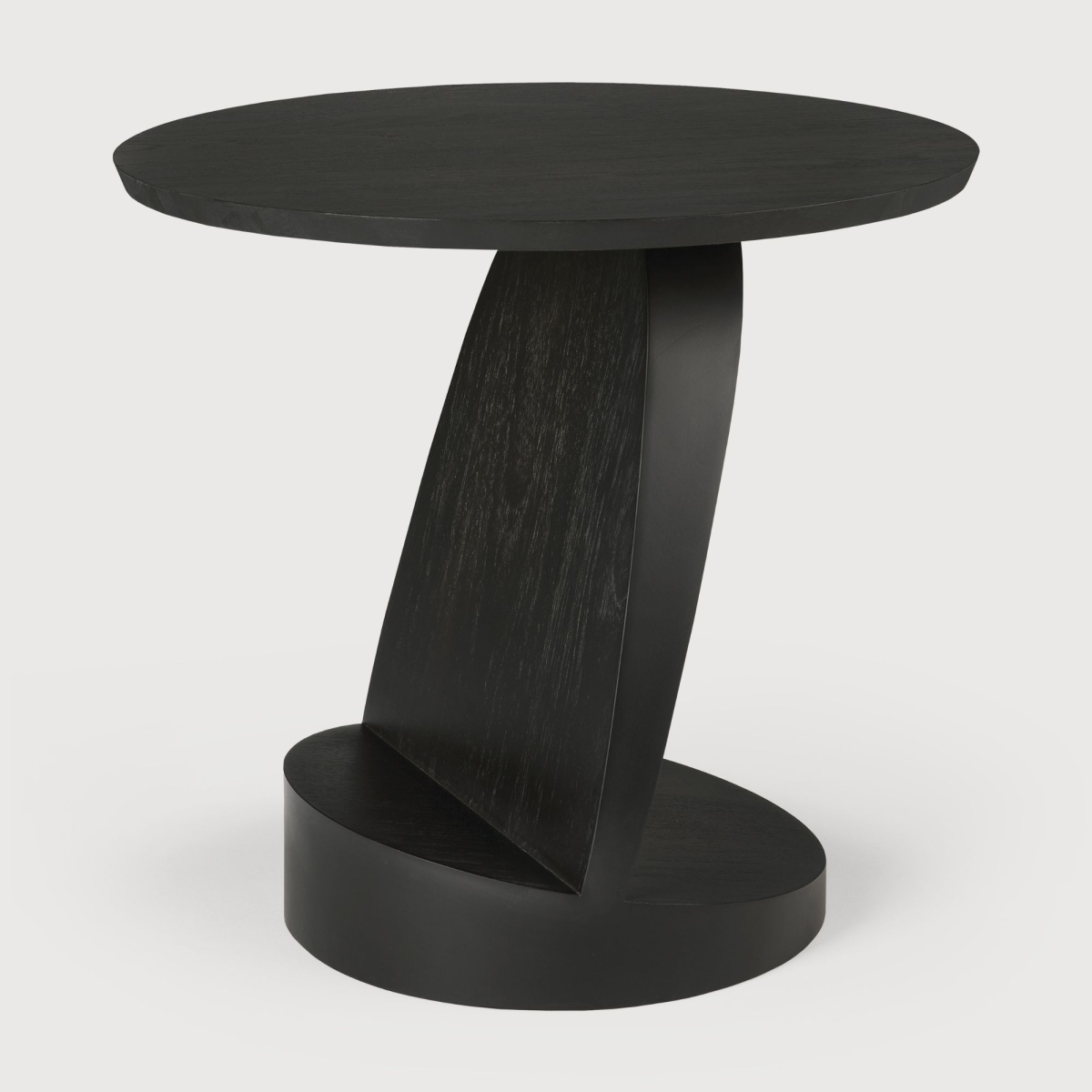 Stolik Oblic Teak black