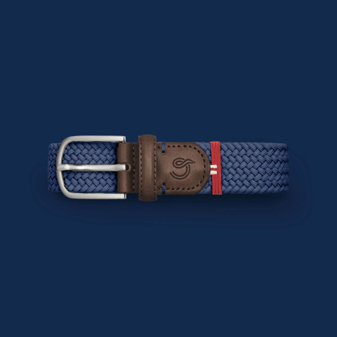 Pasek Paris Navy Blue M