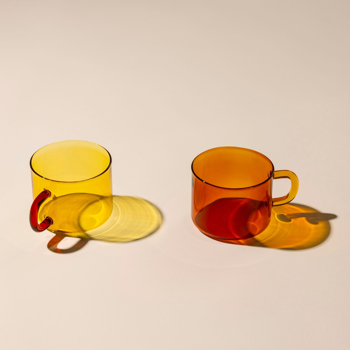 Zestaw dwóch szklanek Cha Mug Honeycomb