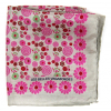 Apaszka jedwabna Mini Hanami Fuchsia