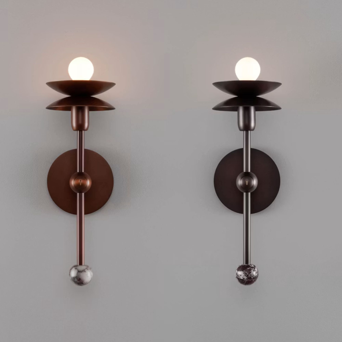 Lampa ścienna Babylon Single