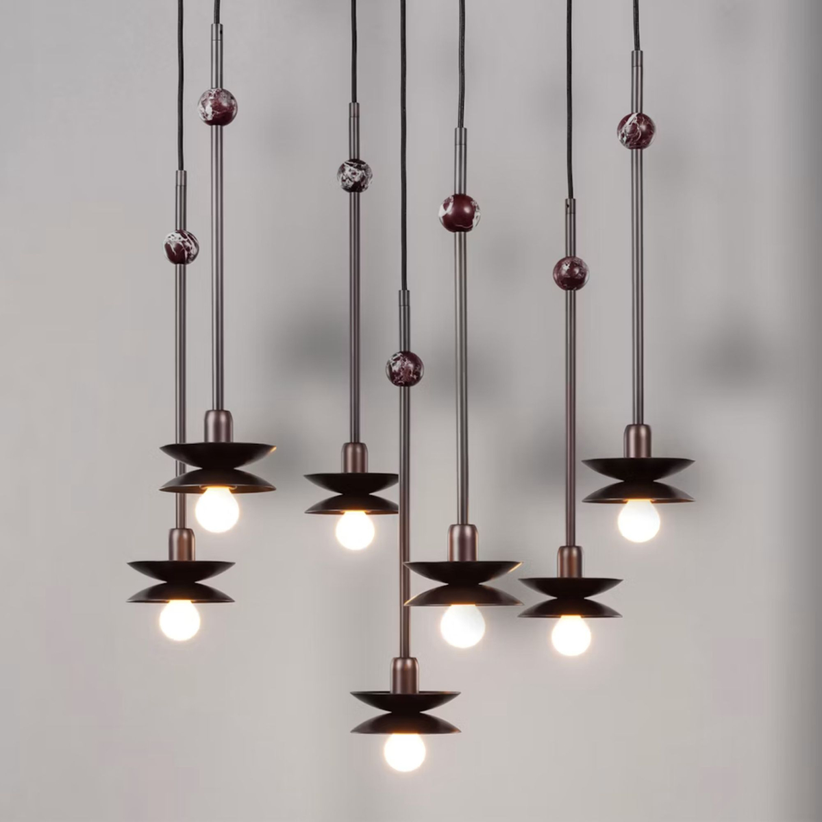 Lampa wisząca Babylon Cluster 7
