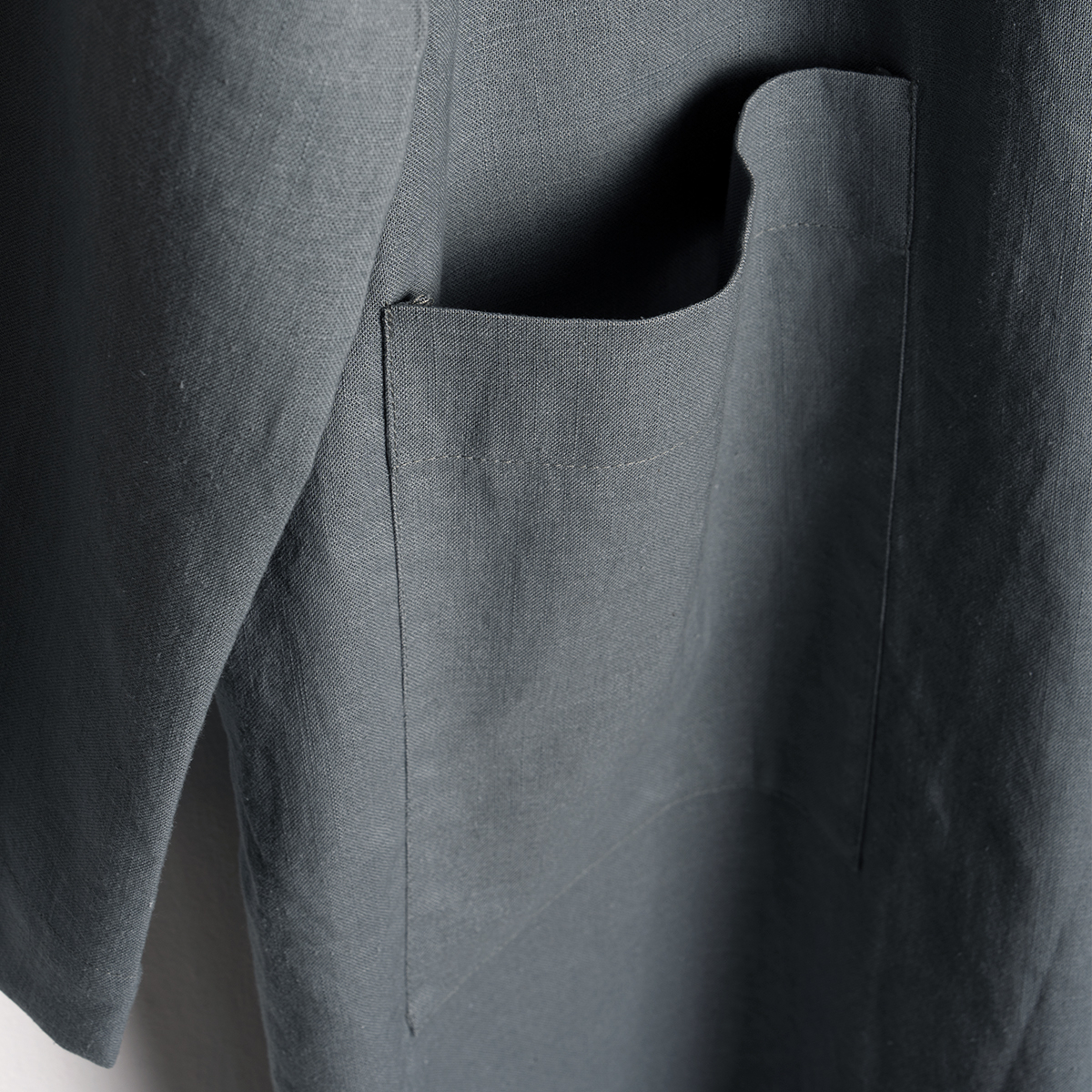 Kimono Linen Retreat Dusty Blue