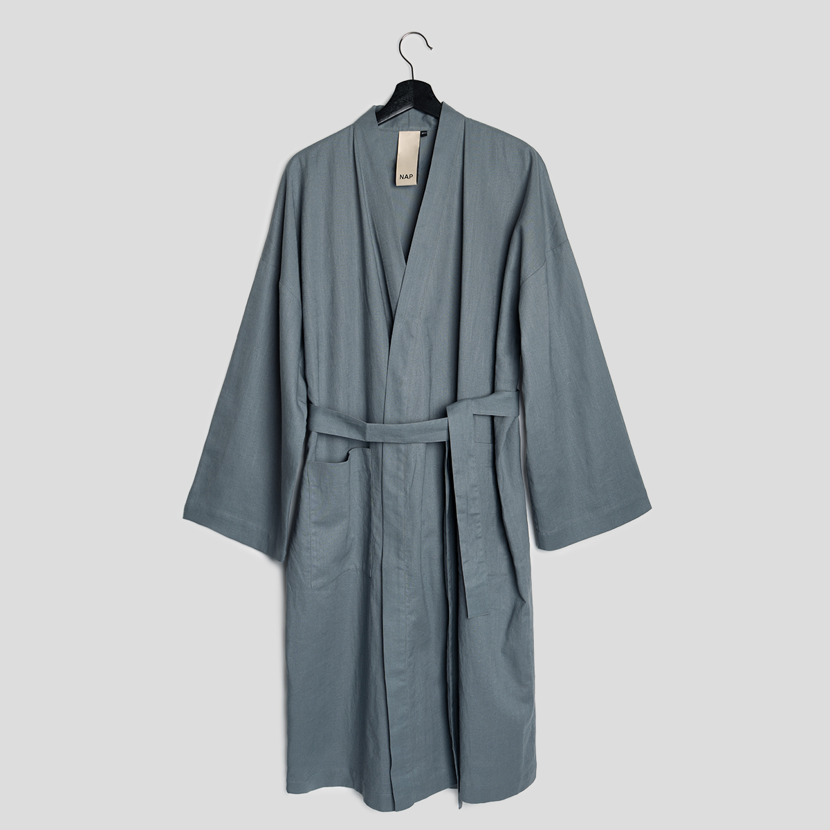Kimono Linen Retreat Dusty Blue