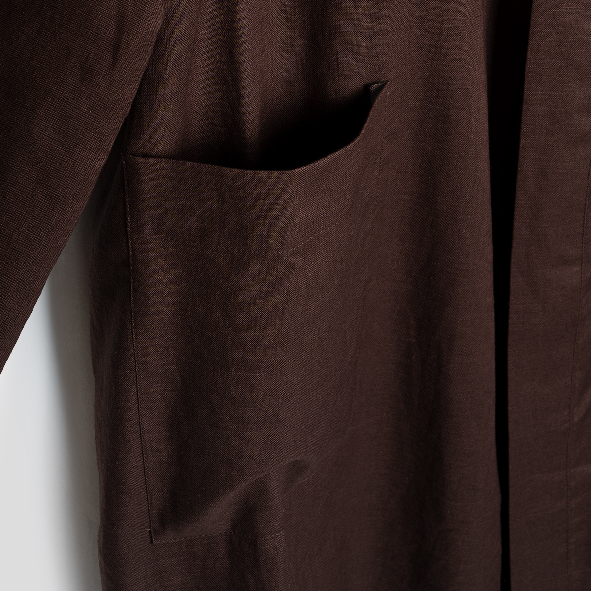 Kimono Linen Retreat Chocolate