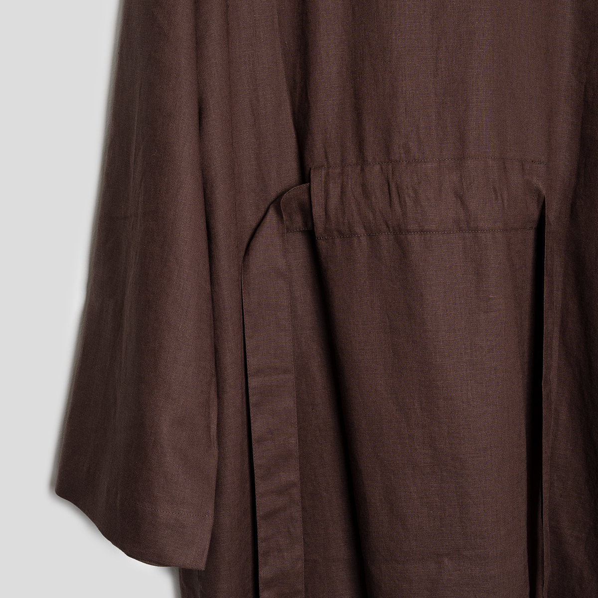 Kimono Linen Retreat Chocolate