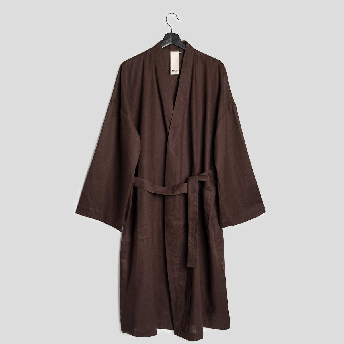 Kimono Linen Retreat Chocolate