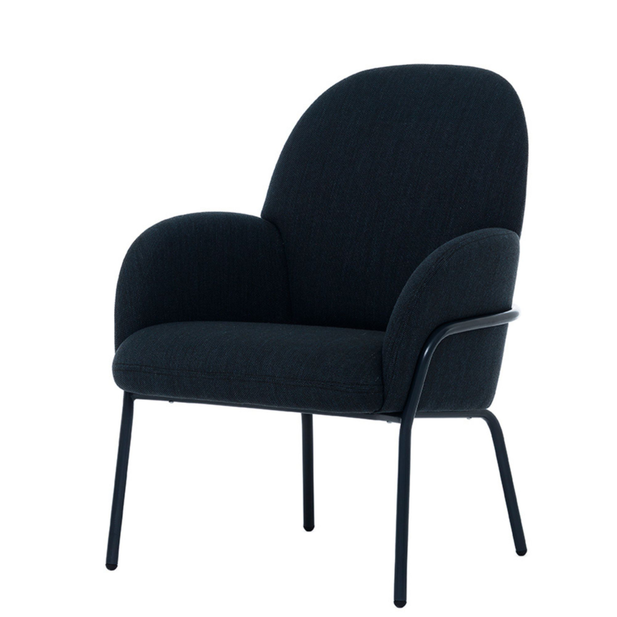 Utrzymany w skandynawskim stylu fotel Sling Fogia