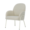 Utrzymany w skandynawskim stylu fotel Sling Fogia