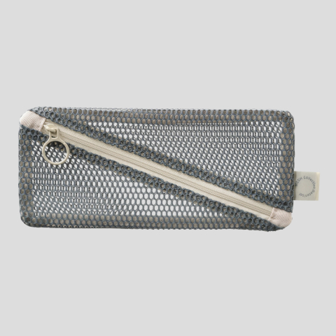 Piórnik Mesh Stone Grey