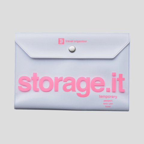 Etui na paszport White