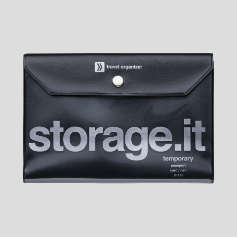 Etui na paszport Black