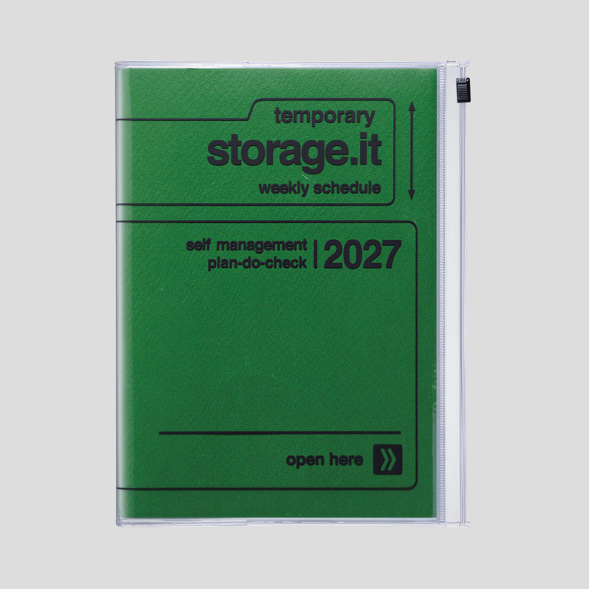 Kalendarz 2027 A5 Storage.it , Green