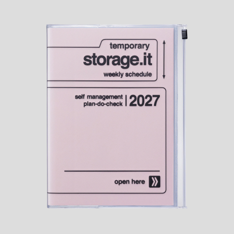 Kalendarz 2027 A5 Storage.it , Pink