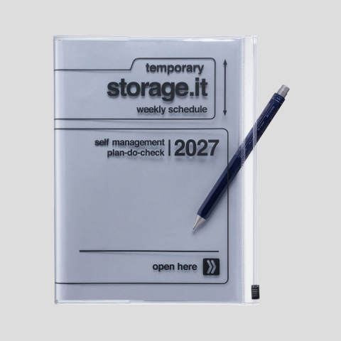Kalendarz 2027 A5 Storage.it , Silver
