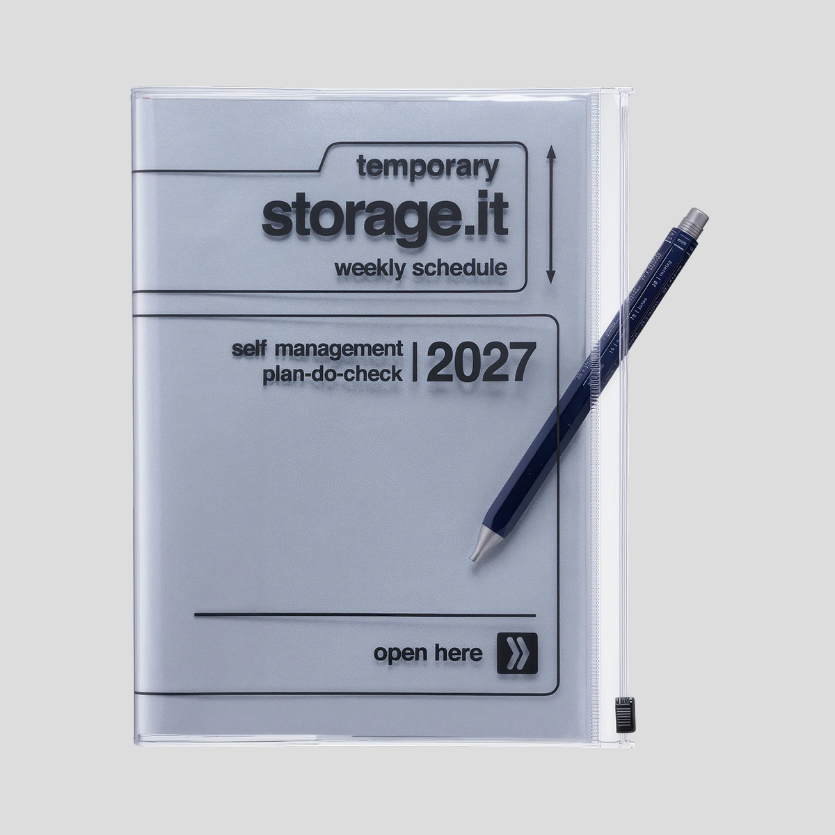Kalendarz 2027 A5 Storage.it , Silver