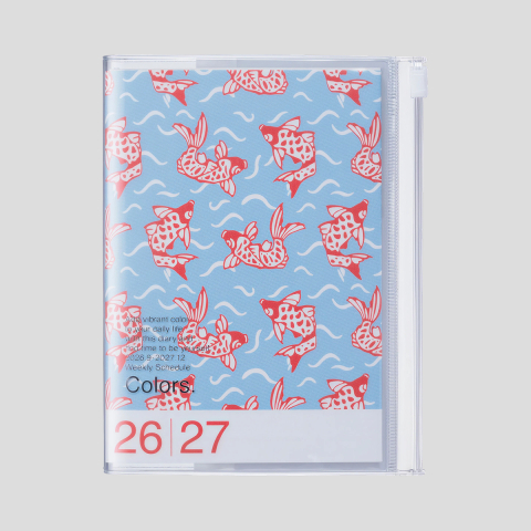 Kalendarz 2027 A6 Patterns , Fish