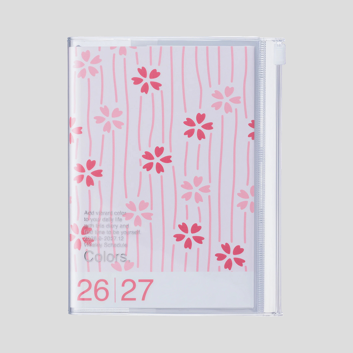 Kalendarz 2027 A6 Patterns , Cherry Blossom