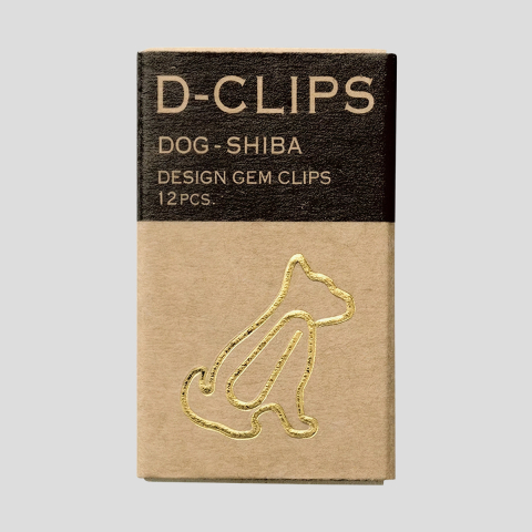 Zestaw spinaczy D-Clips Mini Shiba