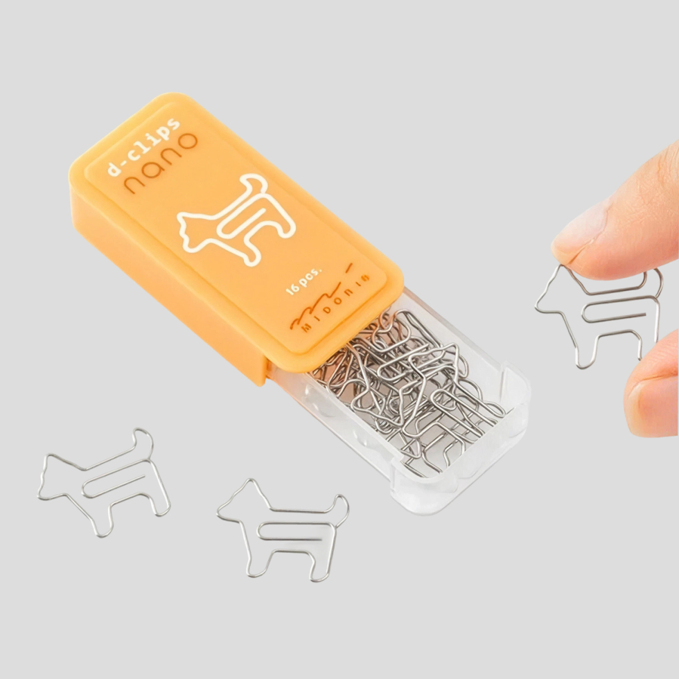 Zestaw spinaczy D-Clips Nano Pies