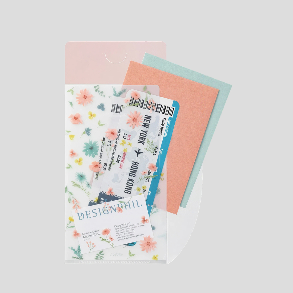 Folder z klapką A5 Slim