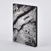Notatnik Nightflight L Light NYC Silver