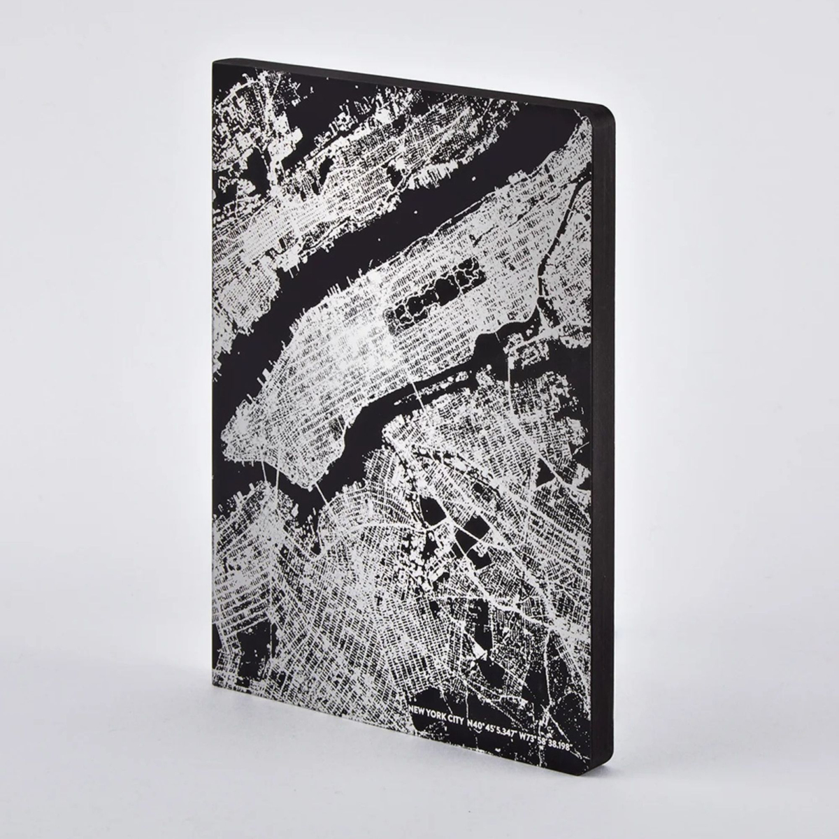 Notatnik Nightflight L Light NYC Silver