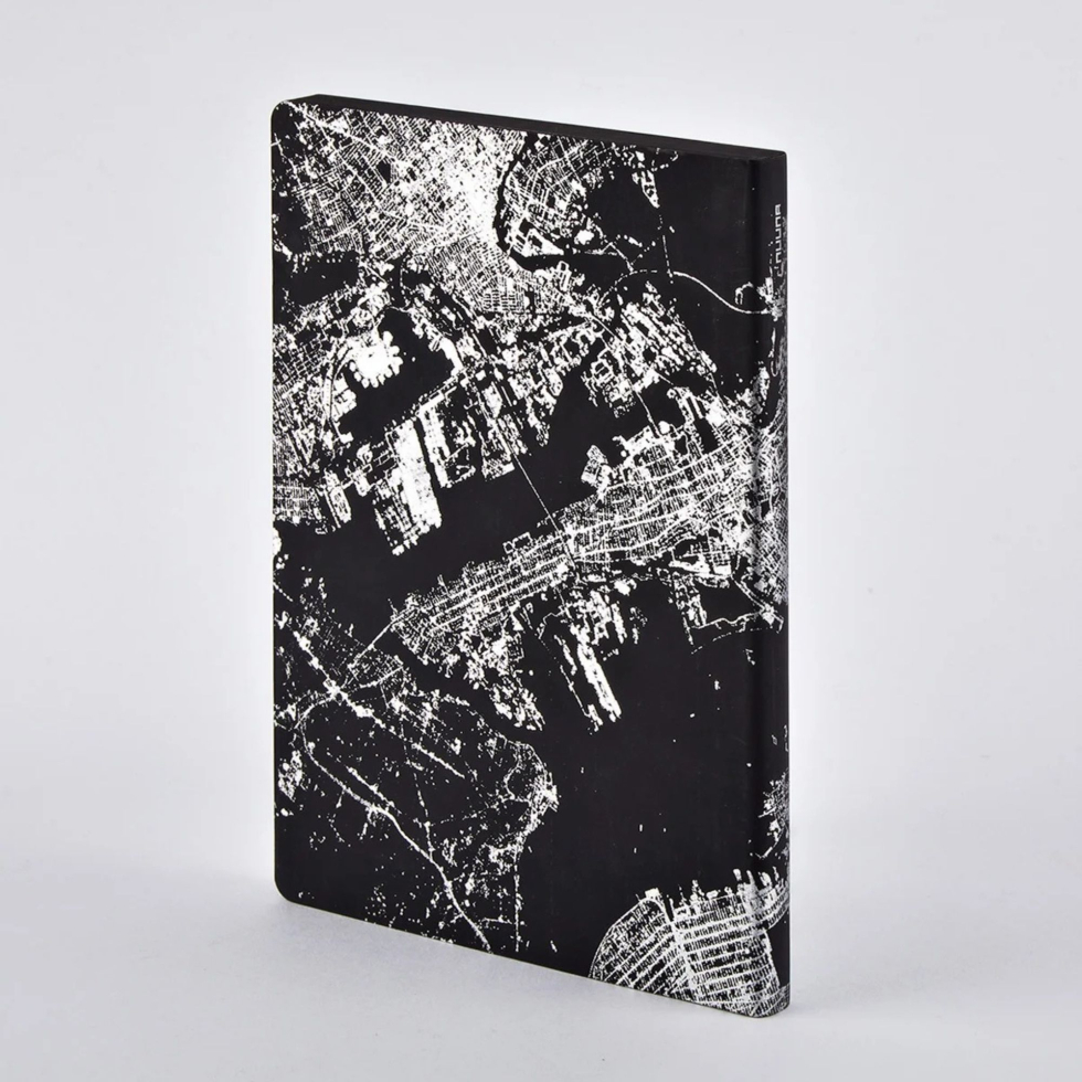 Notatnik Nightflight L Light NYC Silver