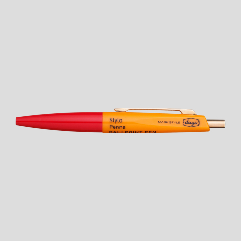 Długopis Mini Ballpoint Pen Red Orange