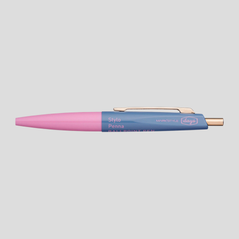 Długopis Mini Ballpoint Pen Pink Vermeer Blue