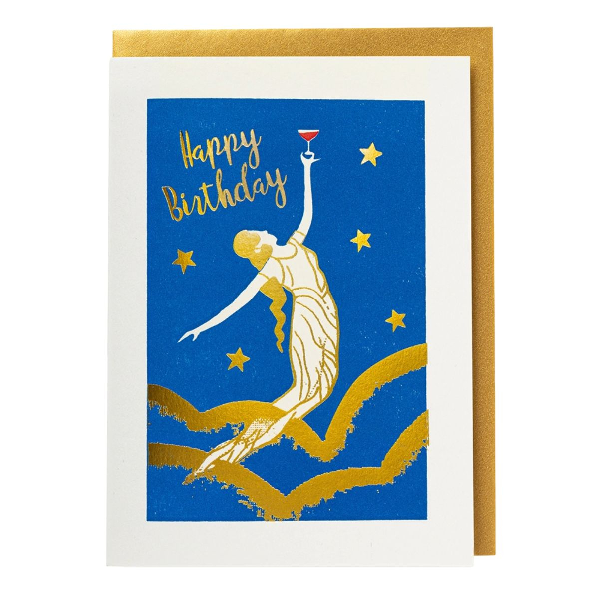 Kartka okolicznościowa duża Happy Birthday Lady