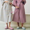 Szlafrok Waffle Bathrobe Dusty Blue